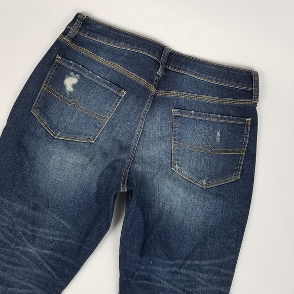 Arizona Jr. Womens Distressed Boyfriend Jean Sze 7 - Picture 5 of 8